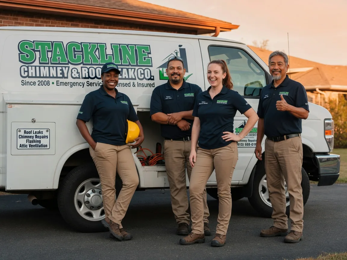 Chimney flashing repair company in Nunica, MI